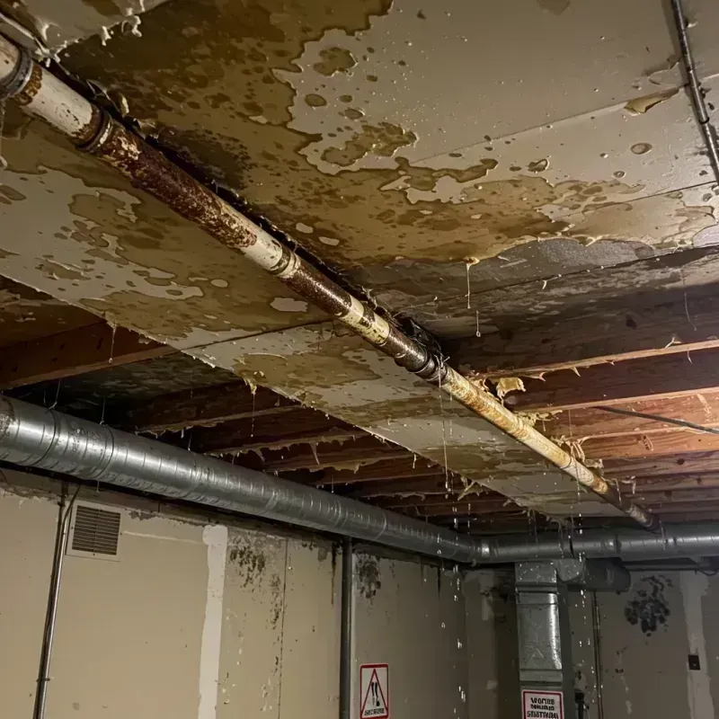 Ceiling Water Damage Repair in Bellevue, IL