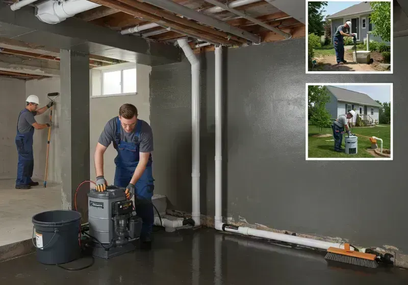 Basement Waterproofing and Flood Prevention process in Bellevue, IL